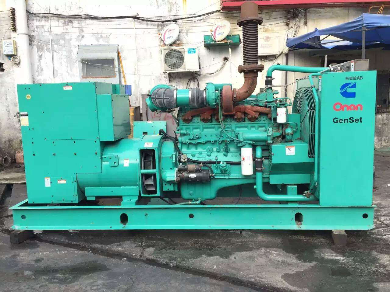 江苏租赁发电机-柴油发电机不正常冒烟的原因